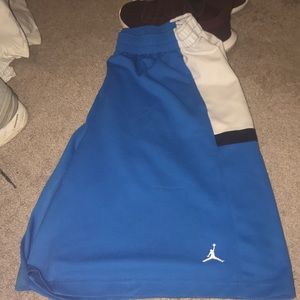 Blue air Jordan shorts